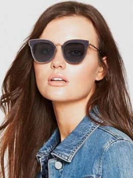 Jimmy Choo Nile Sunglasses GoldBlue Women