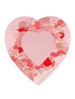 Godiva Luxury Heart Shaped Chocolate Box 12 Pieces One Colour Women