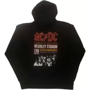 AC/DC - Wembley '79 Unisex XX-Large Pullover Hoodie - Black