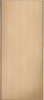 Wickes Sliding Wardrobe Door Maple Frame and Panel - 2220 x 610mm