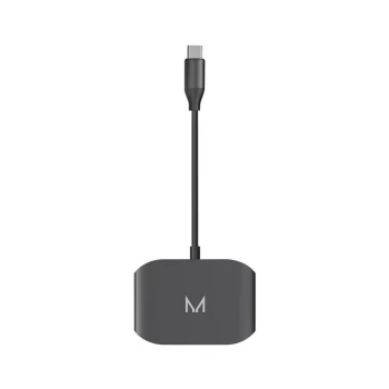 Moyork Lynk USB-C HDMI + x2 USB-A Adapter - Space Grey