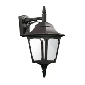 Outdoor IP44 Wall Light Sconce Black LED E27 100W Bulb External d00306