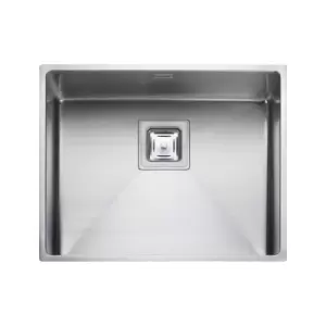 Single Bowl Undermount Stainless Steel Kitchen Sink - Rangemaster Kube