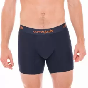 Comfyballs Cotton Long Boxer - Blue