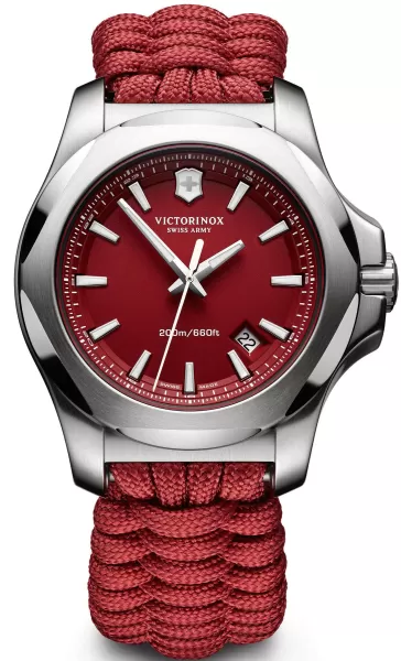 Victorinox Swiss Army Watch I.N.O.X. Paracord - Red