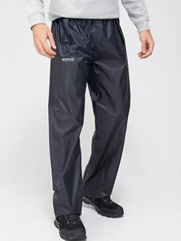 Regatta Stormbreak Over Trousers - Navy, Size XL, Men