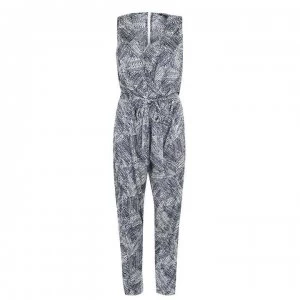 DKNY Sleeveless Jumpsuit - Ink Multi