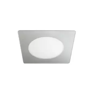 Cristal Record Lighting - Cristal Novo Lux LED Recessed Downlight Downlight Square 20W Grey