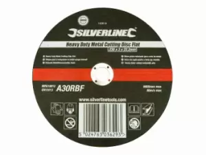 Silverline 103616 Heavy Duty Metal Cutting Disc 230 x 3 x 22.23mm