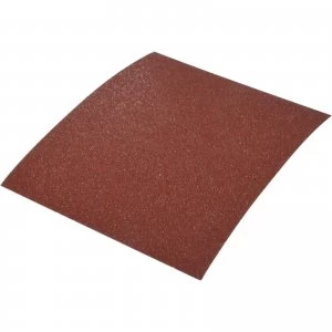 Faithfull Sander Sheets 115mm X 140mm Coarse Pack of 5