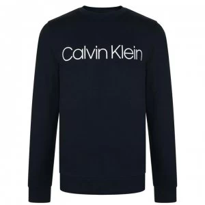 CALVIN KLEIN Logo Sweatshirt - Navy Blazer