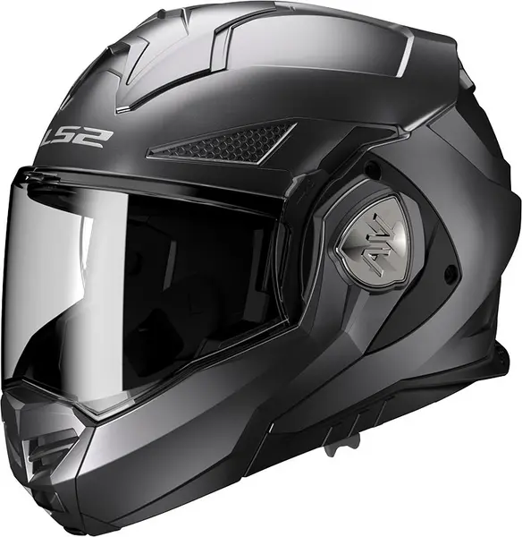 LS2 FF901 Advant X Solid Matt Titanium Modular Helmet Size M