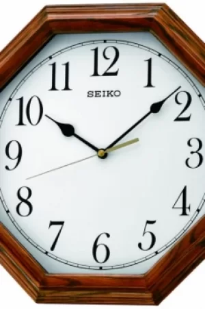 Seiko Clocks Wooden Wall QXA529B