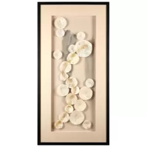 Premier Housewares Modello Paper Sculpture Wall Art - Gold Finish