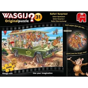 Jumbo Wasgij Original 31 - Safari Surprise 1000 Piece Jigsaw Puzzle