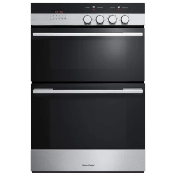 Fisher & Paykel Electric Built In Double Oven - Brushed Stainless Steel