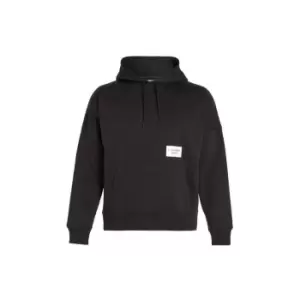 Calvin Klein Jeans Bold Logo Colorblock Hoodie - Black