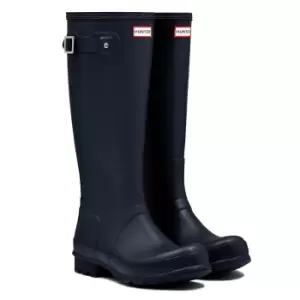 Hunter Mens Original Tall Wellington Boots Navy 9 (EU43)