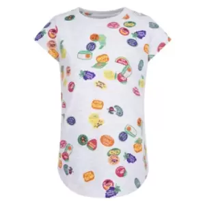 Nike Sticker Tee Infant Girls - Grey