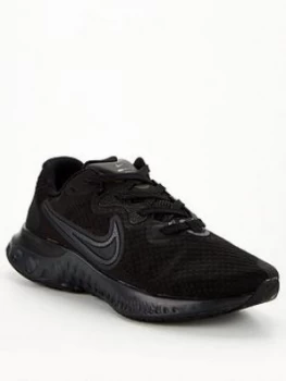 Nike Renew Run 2 - Black, Size 6, Women