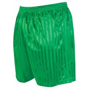 Precision Striped Continental Football Shorts 26-28" Green
