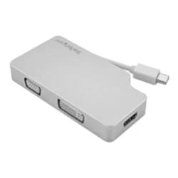 StarTech.com 3-in-1 Mini DisplayPort to VGA, DVI or HDMI - 4K