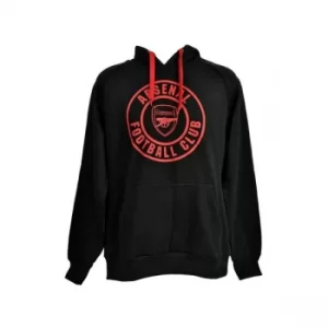 M Arsenal Crest 240g Hoody Black