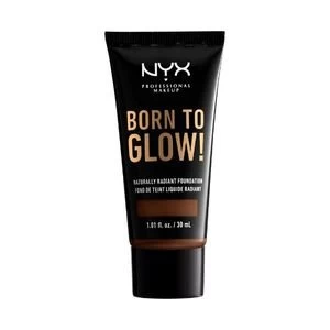 NYX Professional Makeup Born To Glow Foundation Deep Walnut