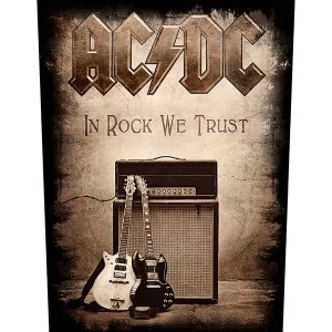 AC/DC - In Rock We Trust Back Patch