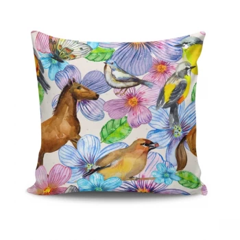 NKRLNT-027 - No Filling Multicolor Cushion Cover