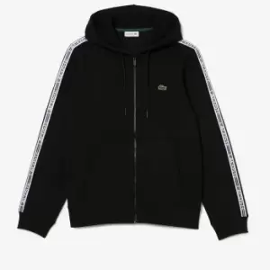 Lacoste Tape Cotton-Blend Hoodie - L