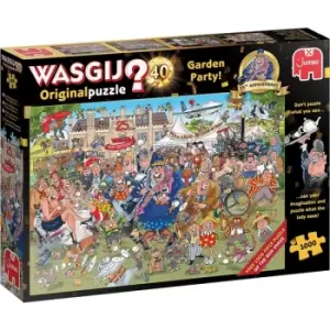 Jumbo Wasgij Original 40 - 25th Anniversary Garden Party 2 x 1000 Piece Jigsaw Puzzle