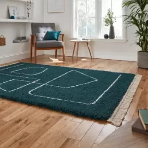 Boho A474 Rug Boho A474 Dark Green