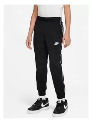 Nike Boys Nsw Repeat Pk Jogger, Black/White, Size S=8-9 Years