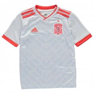 adidas Spain Away Shirt 2018 Junior - Blue/Red