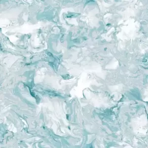 Muriva Elixir Marble Wallpaper, Teal