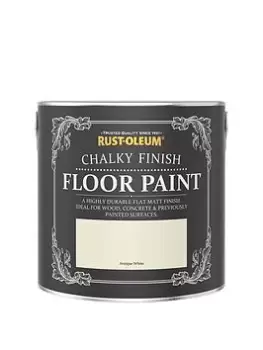 Rust-Oleum Chalky Floor Paint Antique White 2.5L