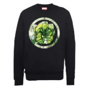 Marvel Avengers Assemble Hulk Montage Sweatshirt - Black - XXL