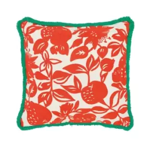 Joules Botanical Bee Cushion 45cm x 45cm, Multi