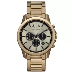 Mens Armani Exchange Stainless Steel