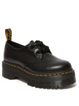 Dr Martens Holly Flat Shoes - Black, Size 5, Women