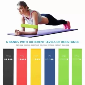 Vivo 6 Level Resistance Bands Pack