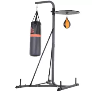 Homcom Punchbag & Speedball Boxing Station Frame Freestanding Training Home Gym