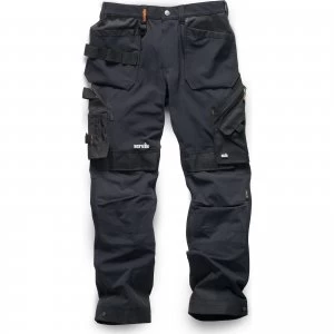 Scruffs Pro Flex Plus Holster Trouser Black 30" 32"