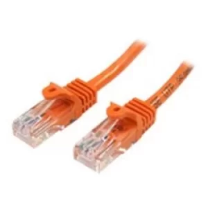 StarTech 2m Cat5e Orange Snagless RJ45 UTP Cat 5e Patch Cable 2m Patch Cord