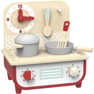 Wooden Kitchen & BBQ Playset