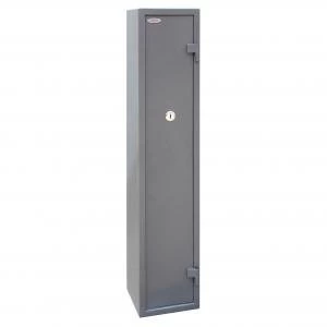 Phoenix Tucana GS8016K 5 Gun Safe with Internal Ammo Box and Key Lock