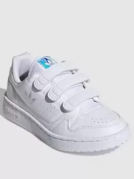 adidas Originals Unisex Kids Ny 90 Cf C, White/Blue, Size 10