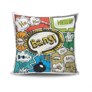 NKRLNT-098 - No Filling Multicolor Cushion Cover