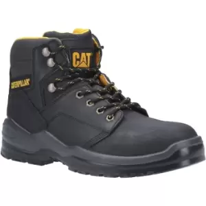 Caterpillar Mens Striver Lace Up Injected Leather Safety Boot (7 UK) (Black)